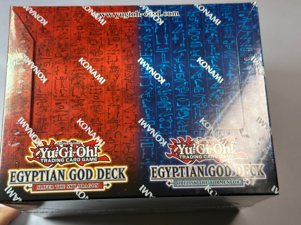 Yu-Gi-Oh! Structure Deck Set Dieux Égyptiens – Obélisque & Slifer 1ère Édition Allemande