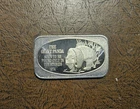 THE GIANT PANDA - USSC - 1 TROY OZ .999 FINE SILVER ART BAR - TONED