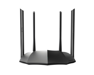 Tenda AC8 Dual-Band WLAN Router | AC1200 | Gigabit | 4 Antennen | Schwarz