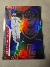 2021-22 Panini Illusions - Reggie Jackson #113 Clippers NBA 