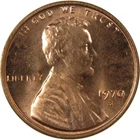 1970-S Lincoln Memorial Cent — photo from another recent sale