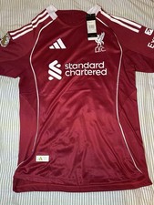 adidas Liverpool Soccer Jersey Red/White Standard Chartered Expedia No Room