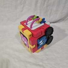 Mickey Mouse Snap Together Blocks Activity Cube Light Sound Building Toy Puzzle