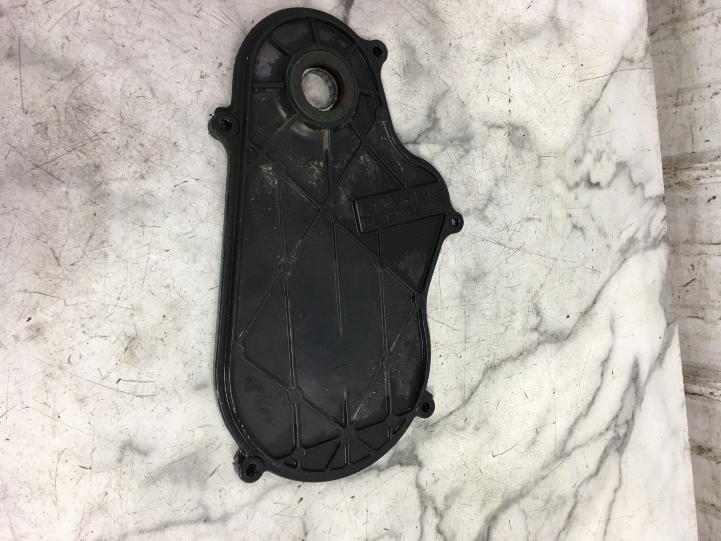 Snowmobile Reverse Chain Case 16 Polaris Indy 600 Snowmobile primary drive chain case outer cover | eBay