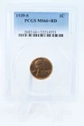 1939-S PCGS MS66+RD Lincoln Wheat Cent Business Strike 1C