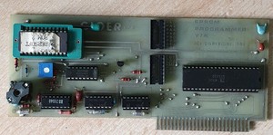 Cider EPROM Programmer VIA for Apple II Computers
