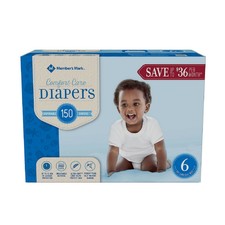 members mark diapers size 6