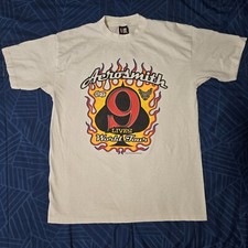 Vintage 1997 Aerosmith Nine Lives World Tour Shirt Giant Tag Band Concert L 90s