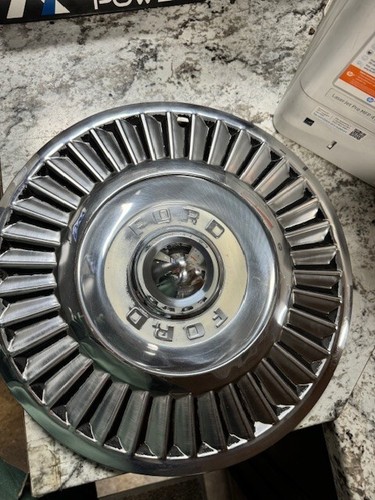 1959 Ford Fairlane hub caps (QTY 3) - Picture 3 of 3