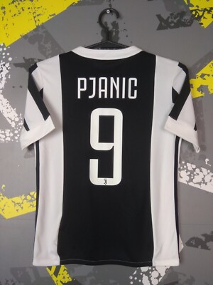 Pjanic Juventus Home football shirt 2017 2018 Jersey Adidas AZ8703 Young S  ig93