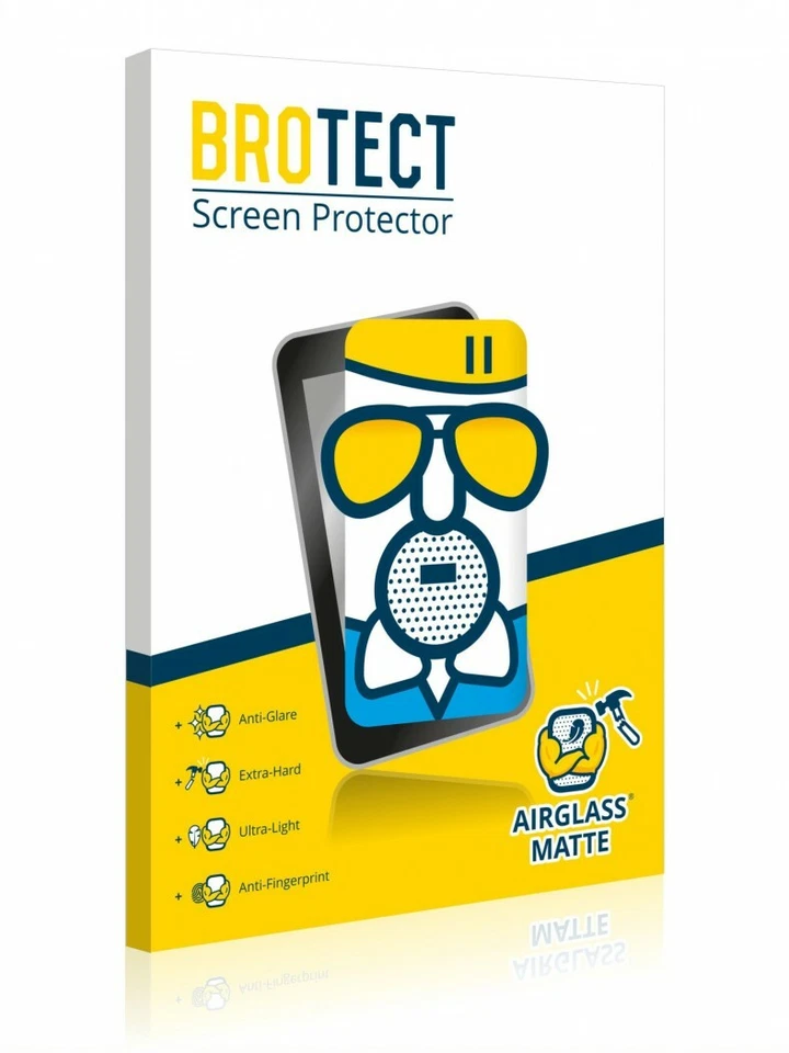 Protector de pantalla de vidrio premium mate BROTECT® AirGlass® para Sony Xperia 10 III Foto 3 de 4