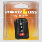 Key Fob Cover For 2015 2016 2017 2018 Toyota RAV4 Remote Case Skin Jacket