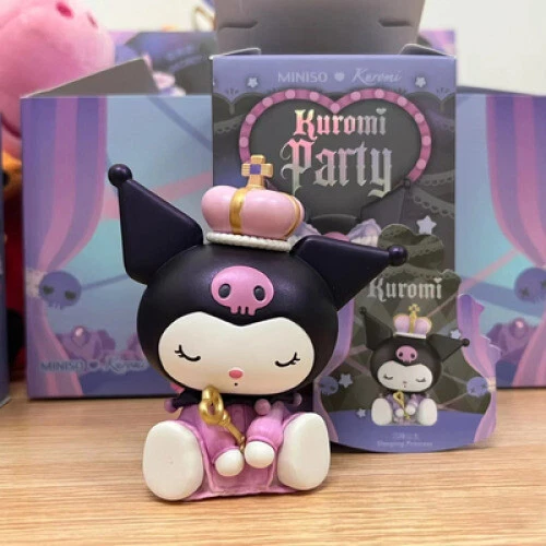 MINISO Sanrio Kuromi Birthday Party Series Confirmed Blind Box Figure Toys Gift - Picture 19 of 21