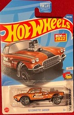 HOT WHEELS '62 CORVETTE GASSER HW DRAG STRIP 225/250 GOLD . SEE COMBINED OFFERS