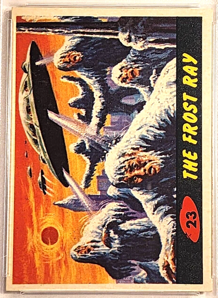 1962 MARS ATTACKS #23 THE FROST RAY PSA EX-MT 6 - Image 2 of 3