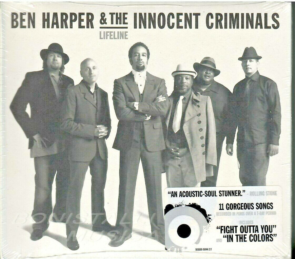 Ben Harper & The Innocent Criminals ‎– Lifeline - CD SEALED