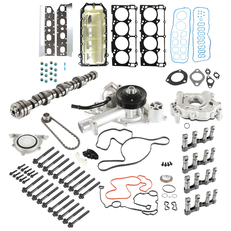 KIT de elevadores MDS kit de cadena de distribución kit de árbol de levas 09-19 para Dodge Ram 1500 5,7 L Hemi Foto 2 de 4