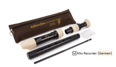 Silver Star SVST-A10G Altblockflöte deutsch - Schlüssel F - nagelneu und versiegelt