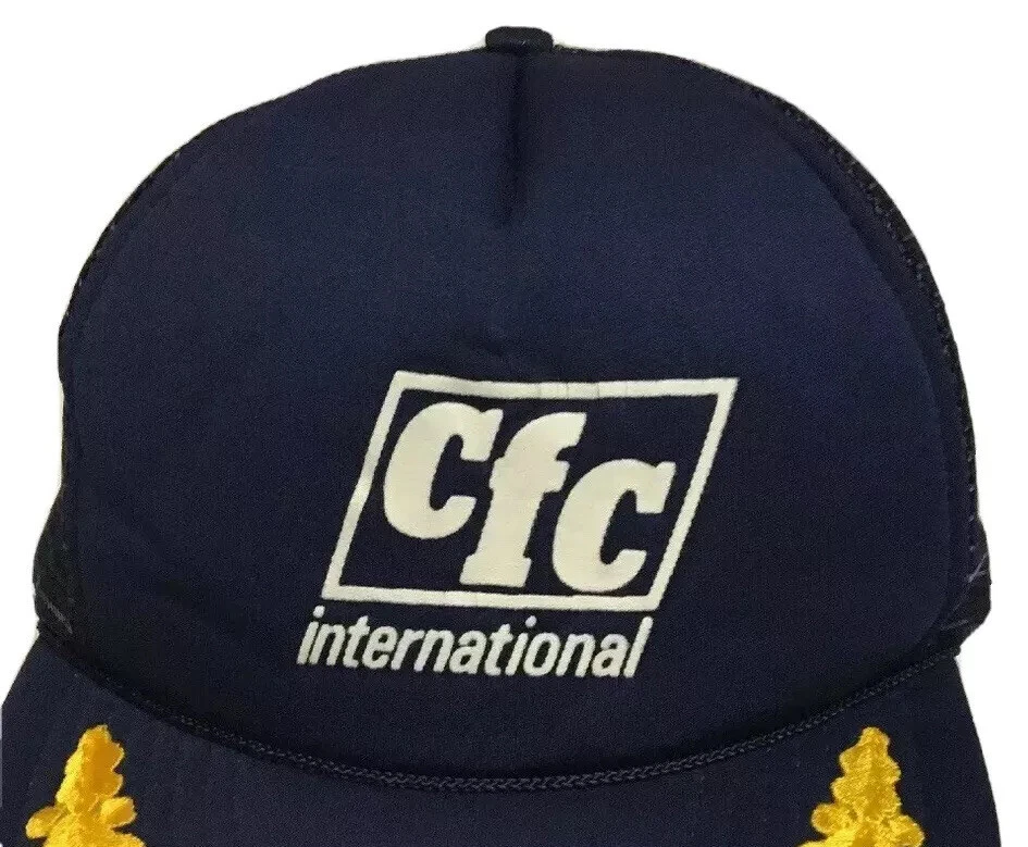De colección CFC International Trucker Sombrero Gorra Química Chicago Heights Illinois Recubrimientos Foto 2 de 4