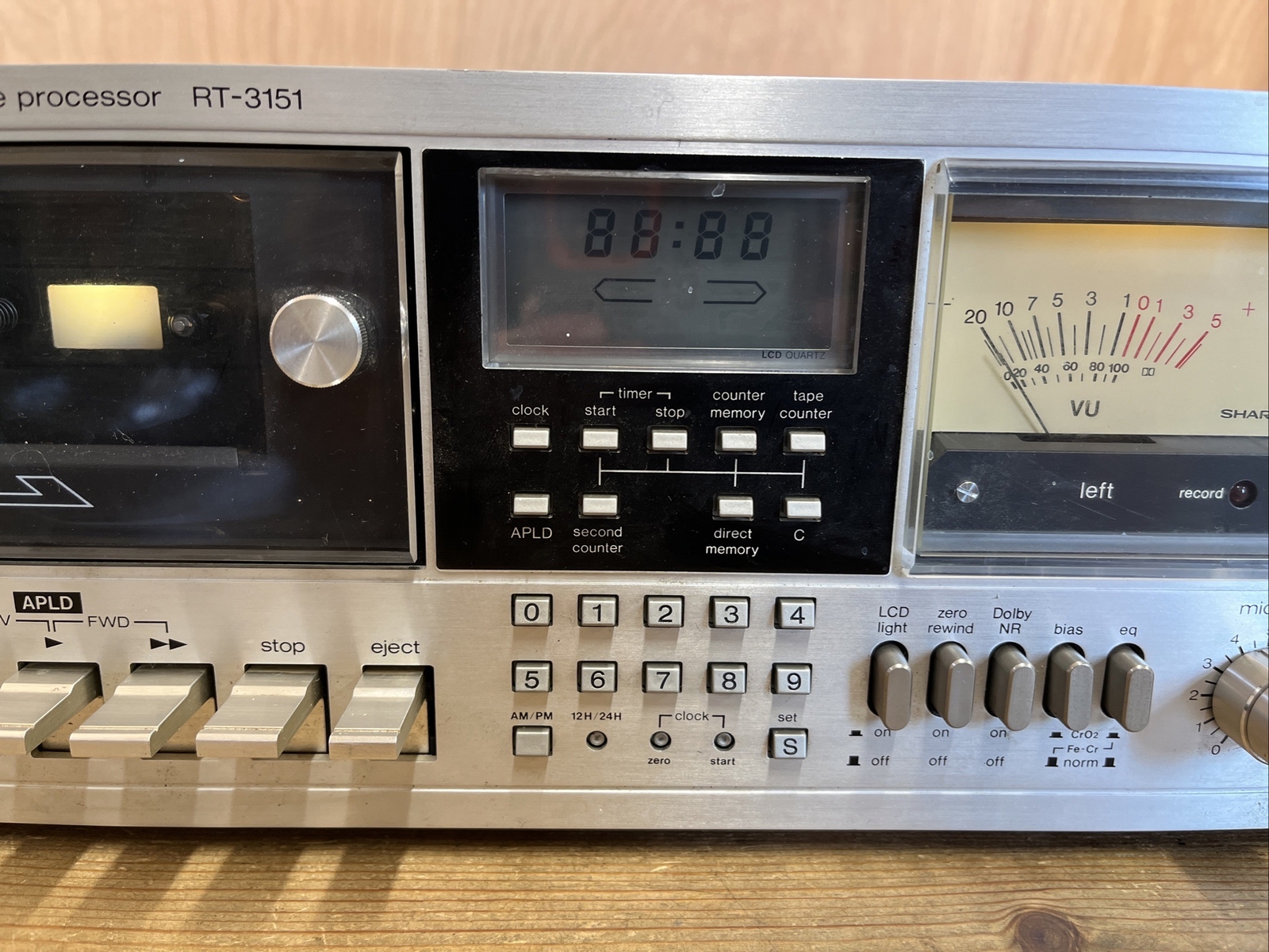 Rare Vintage 1978 SHARP RT 3151 Optonica Vintage Cassette Deck eBay
