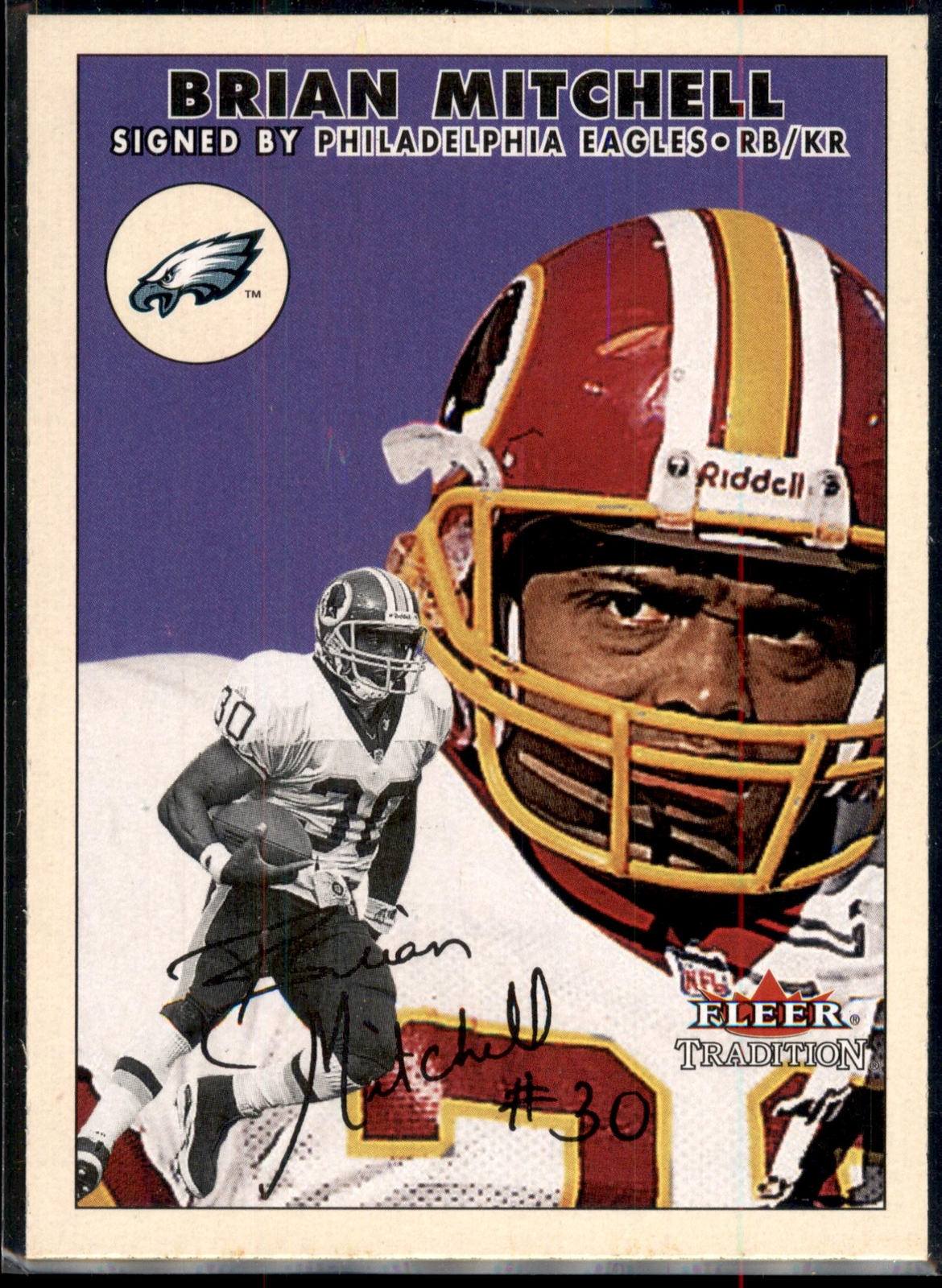 Brian Mitchell #178 2000 Fleer Tradition