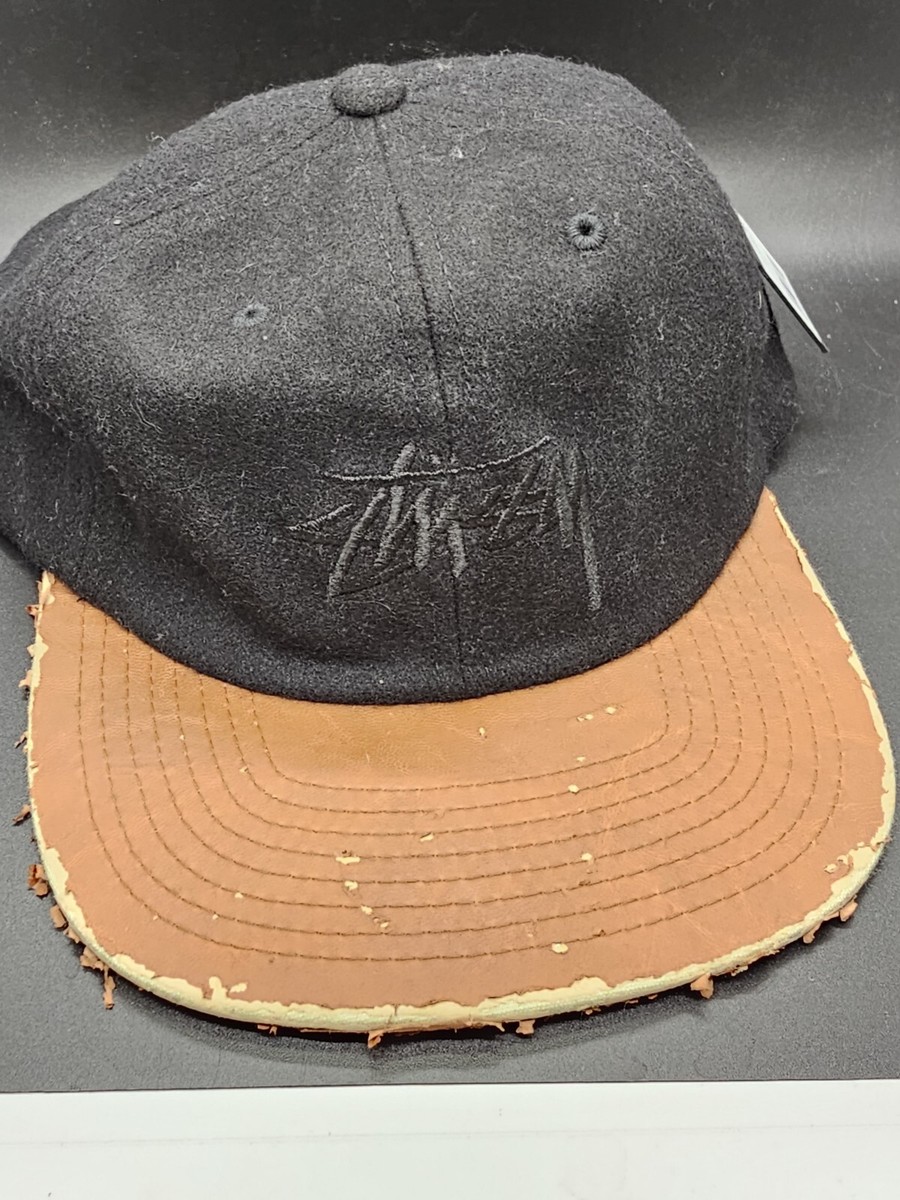 Corduroy Stussy Panel Cap Black Stussy Panel Hat 2025