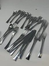 Oneida STASIS Glossy Stainless Steel Flatware Lot