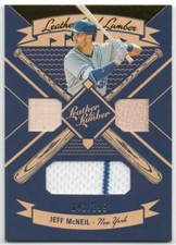 2019 Panini Leather and Lumber Triple Bat-Jersey Relics Gold GU /299 Pick Any