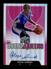 RHYNE HOWARD 2022 LEAF METAL COURT QUEEN PINK AUTOGRAPH AUTO #16/25 BF3876