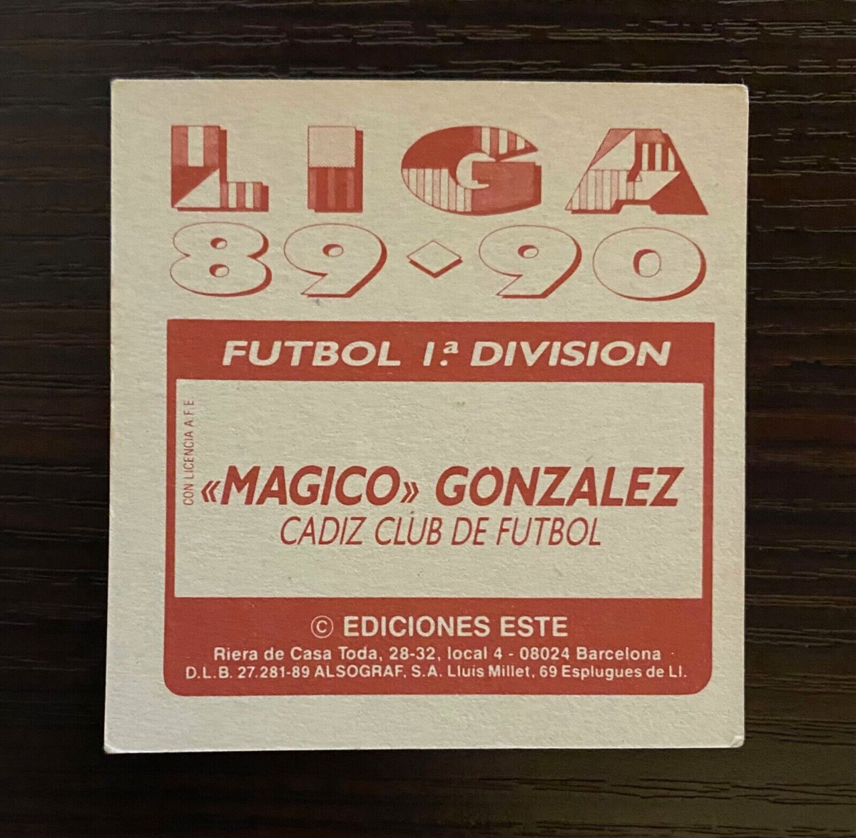 【中古】［CD］Tuur/Dean: Gesualdo 1989/1990 Magico Gonzalez Ed. Este Sticker Cadiz Card El Salvador