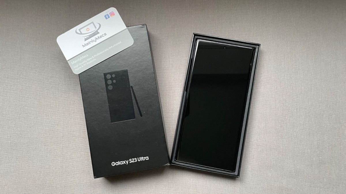 Samsung Galaxy S23 Ultra 5G 512GB 12GB Phantom Black SM-S918B/DS