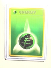 Grass (Green) Energy - Japanese Base Set - Pokemon Card - Energy - NM
