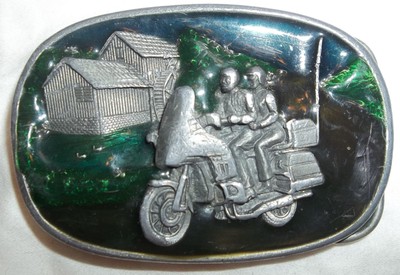 bergamot brass works belt buckle 1984
