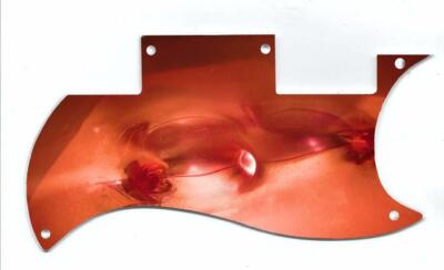 Pickguard Graphical Custom  to fit Epiphone SG Special VE Red Portal