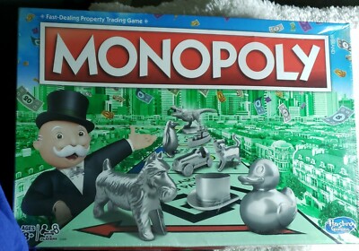Monopoly Game Classic Edition Family Board Game Original New Sealed. See descrip