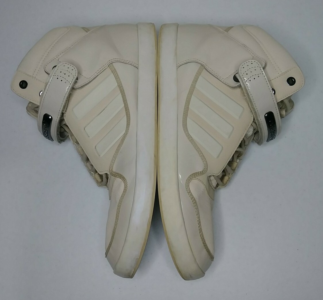 Mens Adidas AR 2.0 Bone White/White Shoe Size 13 High Top