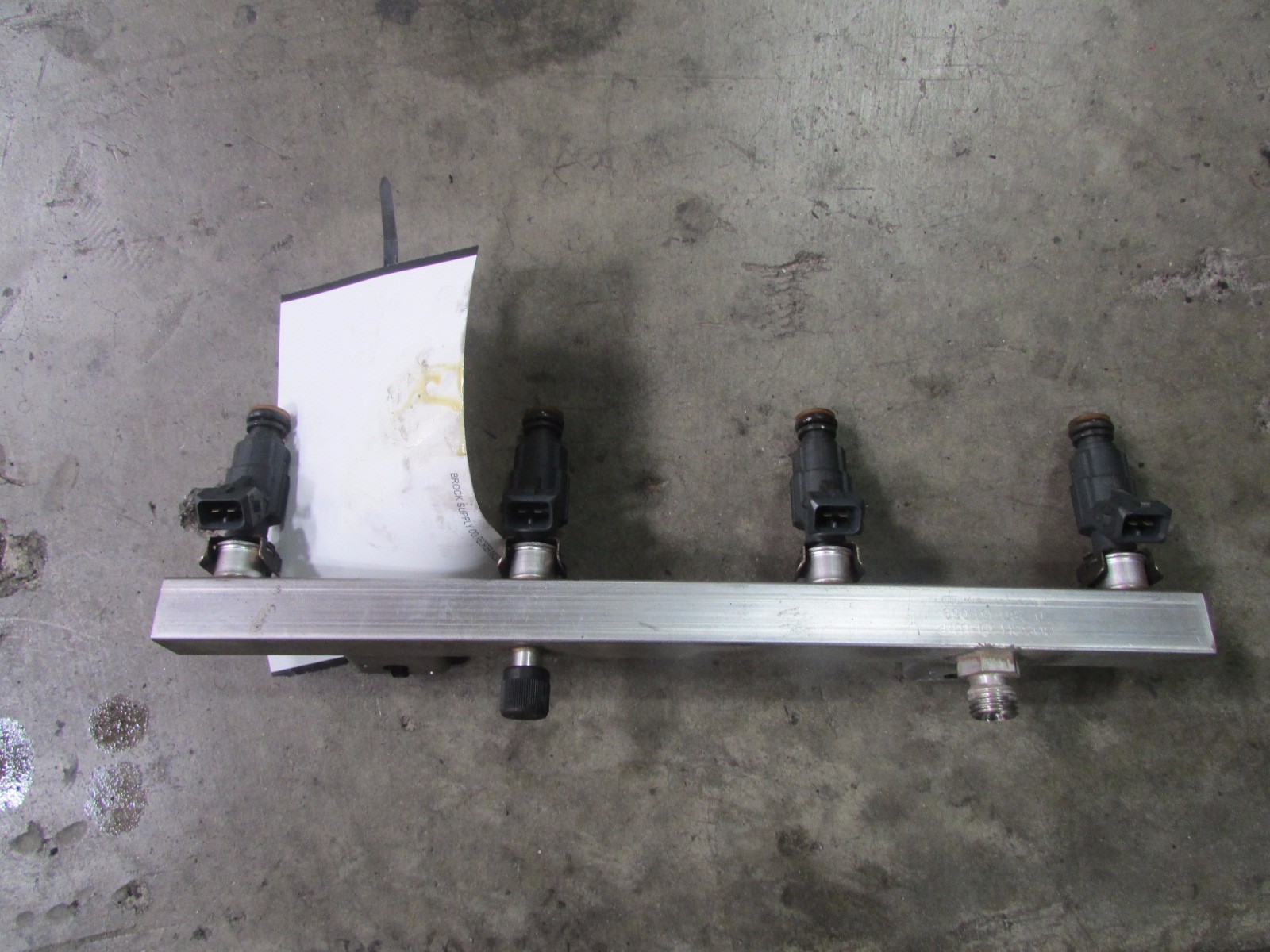 Ferrari 360, RH, Right Fuel Rail With Injectors, P/N 178482, Used