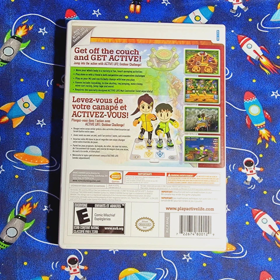 Active Life: Outdoor Challenge (Nintendo Wii, 2008) COMPLETE - Image 3 of 4