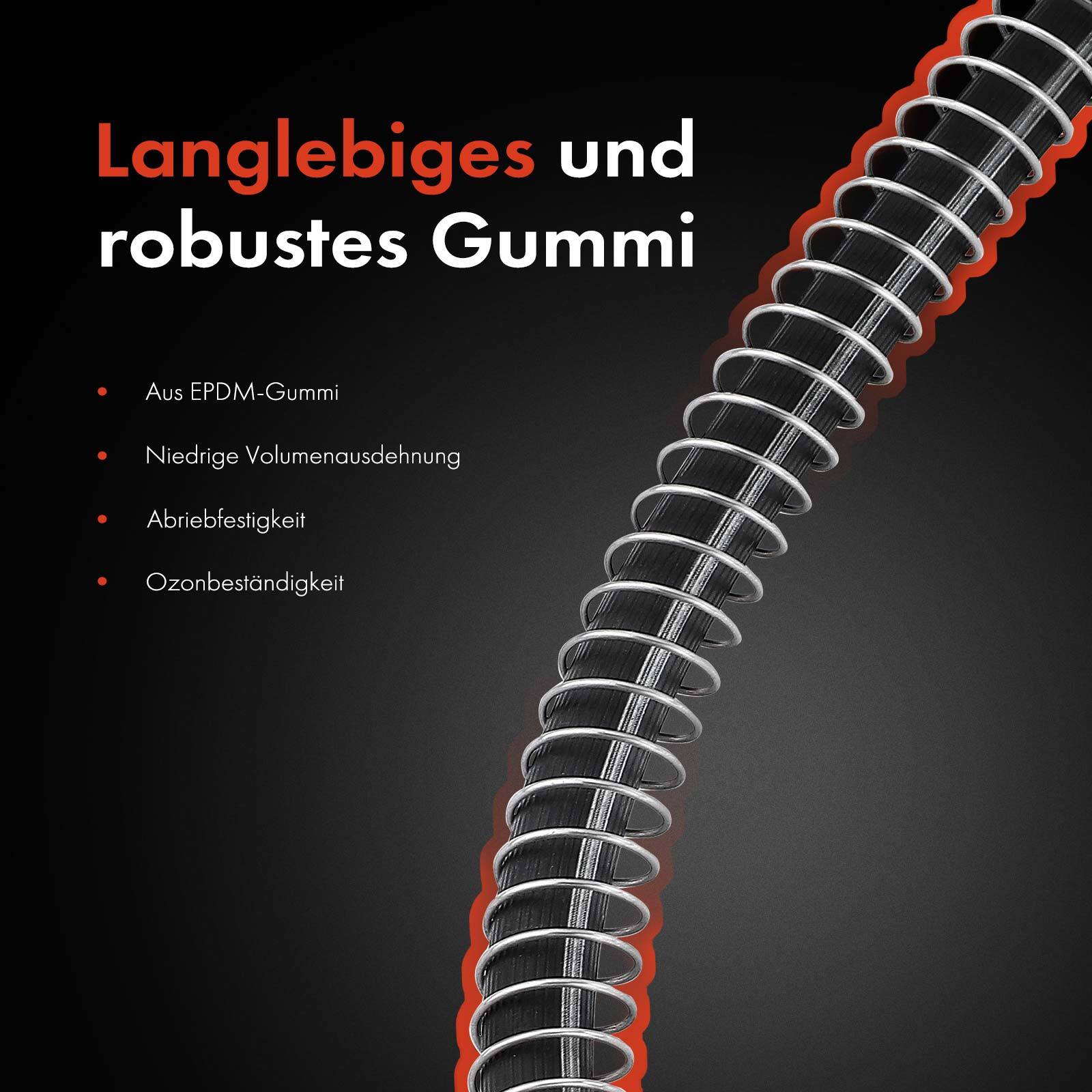 BESTPRICE 2x Bremsschlauch Vorne Für Mercedes S-Klasse W220, E-Klasse W211 & Mehr