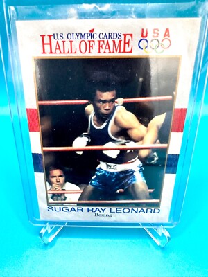 1991 Impel US Olympic Hall of Fame #29 Sugar Ray Leonard