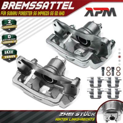 2x Bremssattel Hinten Links Rechts für Subaru Forester SG Impreza GG GD 2.0 2.5L