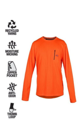 orange thermal top