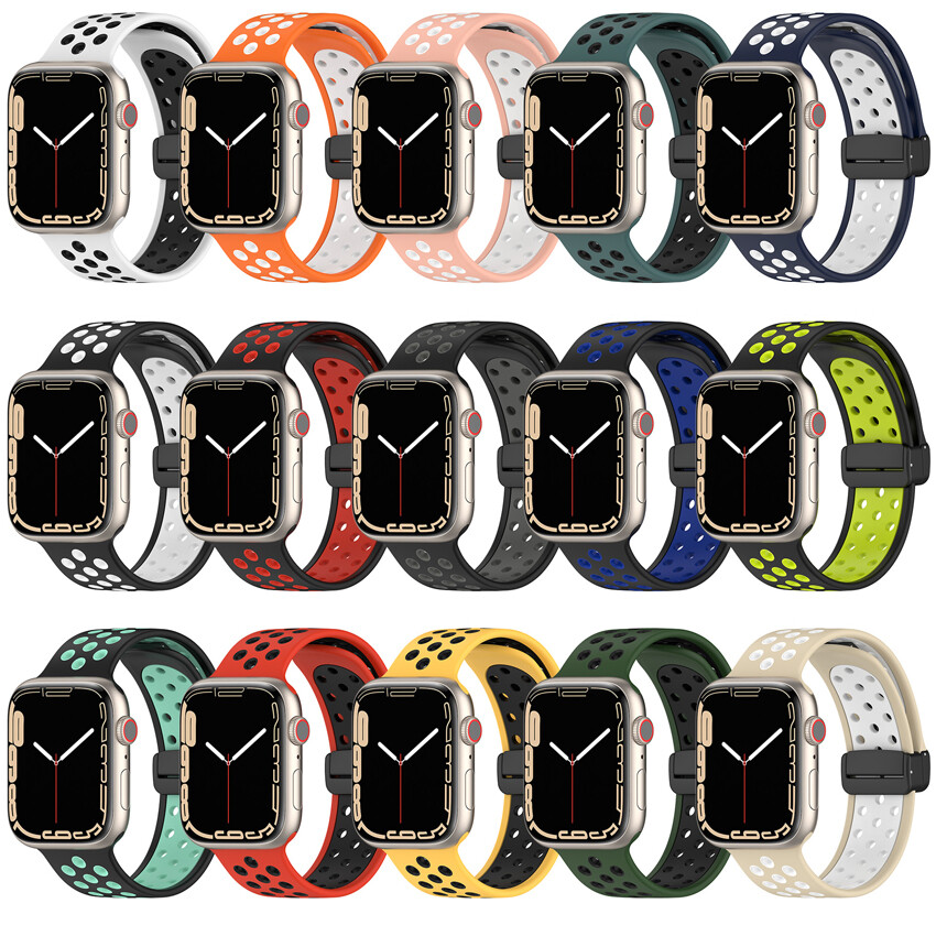 Magnetic iWatch For Apple watch Series 8 7 6 Ultra 49mm Bracelet Strap Band