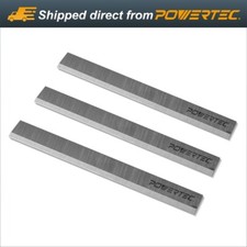 POWERTEC 6 Inch Jointer Blades for JET JJ-6CS, Delta 37-658, JET 708457K, 3PK