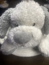Calming Comfort Your New Furry Friend: White & Grey Puppy For Snuggles