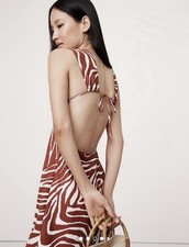 Banana Republic Backless Linen Maxi Dress Size Petite 6 NWT RT$198