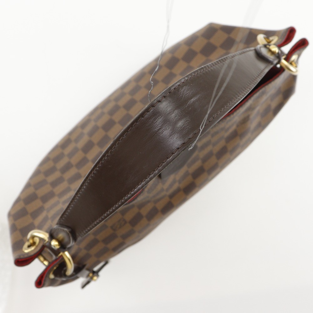 LOUIS VUITTON Graceful PM Shoulder Bag N44044 Brown Damier canvas