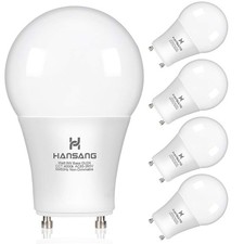 GU24 LED Bulb 60W Equivalent 4000K Natural White CRI85 900LM LED Lighting 4