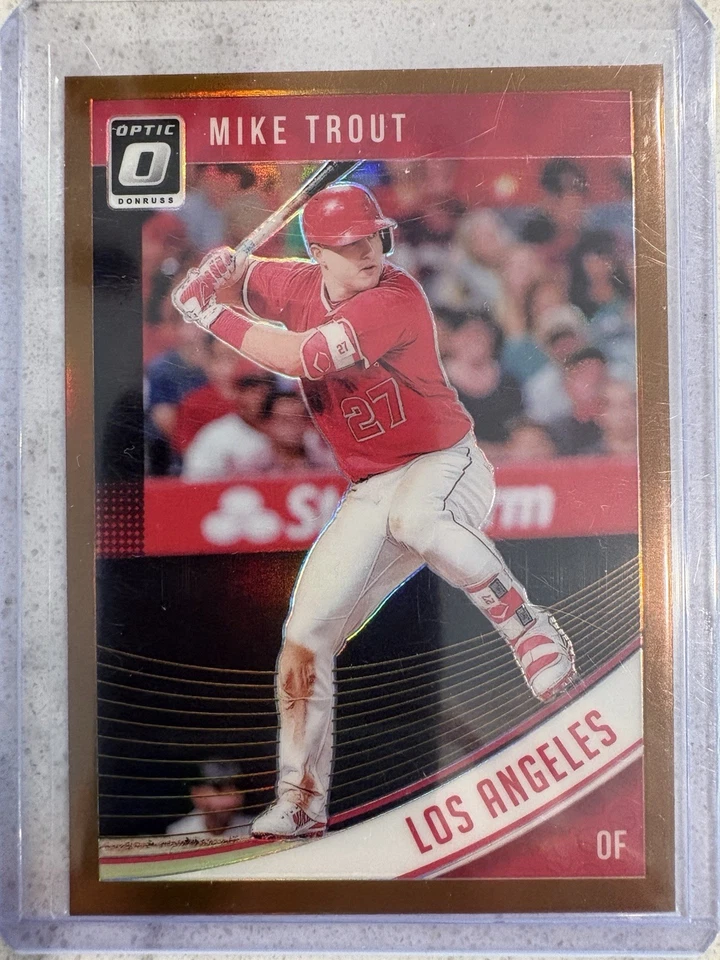 Mike Trout Rookie 2011 Bowman Draft RC PSA 8(four)Card Lot+2011 Topps A-All Star - Image 4 of 4