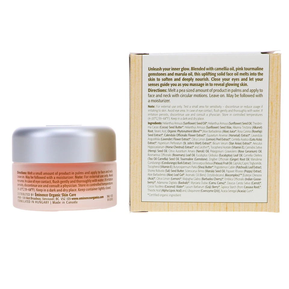 Aceite facial sólido Eminence Camellia Glow 1 oz Foto 2 de 4